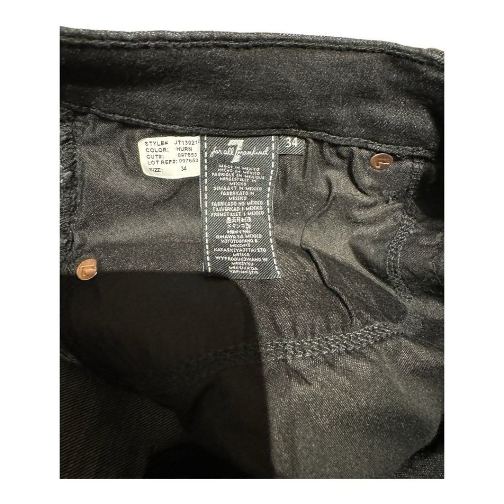 7 For All Mankind Paxtyn Slim Skinny Jeans 34x33 NWT - Picture 8 of 8